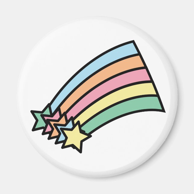 Shooting Star Rainbow Magnet (Vorne)