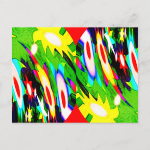 Shooting Stars Art Postkarte