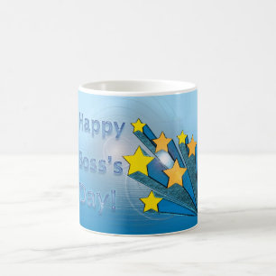 Shooting Stars des glücklichen Chefs Tages Tasse