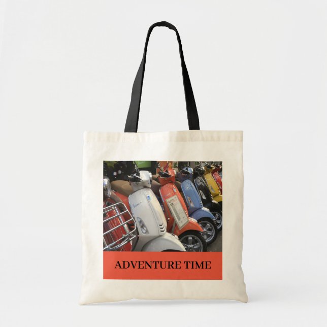 SHOP BAG - ABENTEUERZEIT TRAGETASCHE (Vorne)