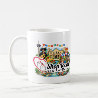 Shop Local San Antonio Mug Kaffeetasse