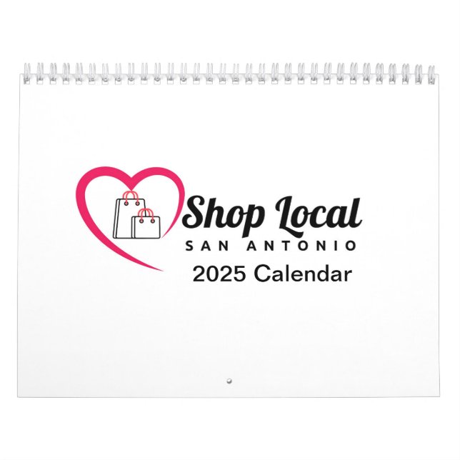Shop Lokales San Antonio 2025 Kalender (Titelbild)