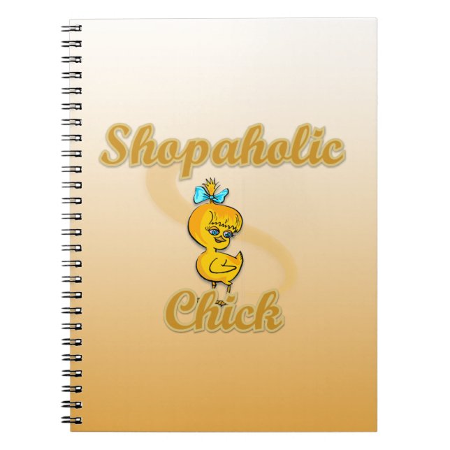 Shopaholic Chick Notizblock (Vorderseite)