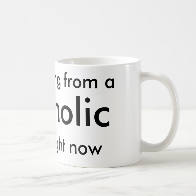 Shopaholic Kaffeetasse (Rechts)