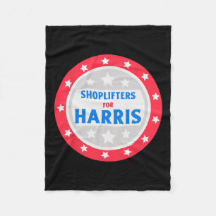 Shoplifters für Harris Funny Donald Trump Fleecedecke