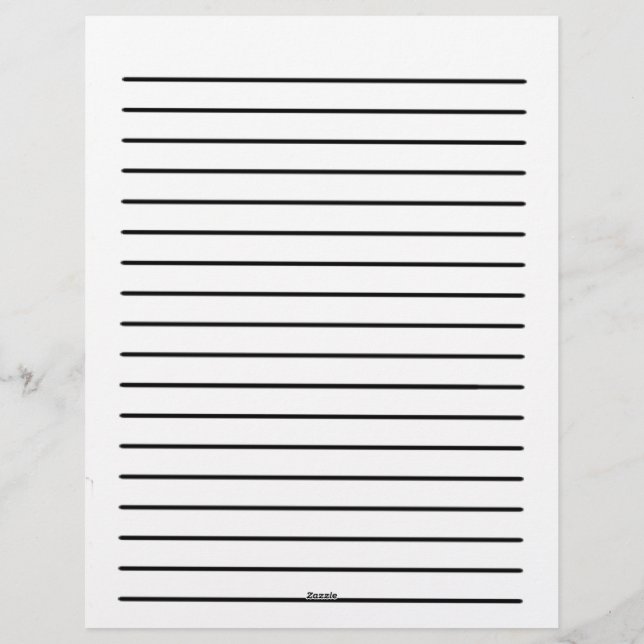 Shopliste Briefbogen (Rückseite)