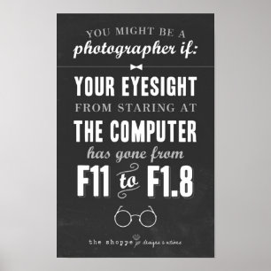 Shoppe Satire - Humor for Photographers Poster