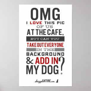 Shoppe Satire - Humor for Photographers Poster