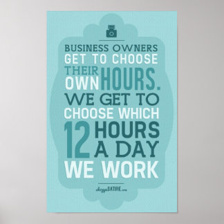 Shoppe Satire - Spaß für Fotografen Poster