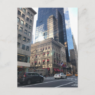 Shopping auf der Fifth Avenue Midtown New York Cit Postkarte