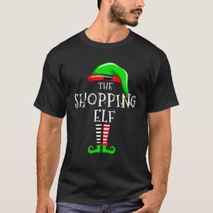 Shopping Elf Familie Matching Weihnachtsgruppe Paj T-Shirt