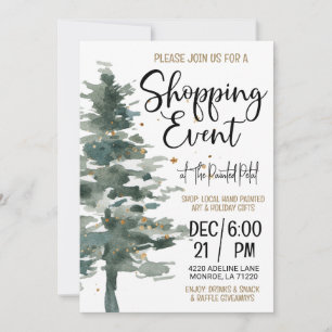 Shopping-Event Einladung