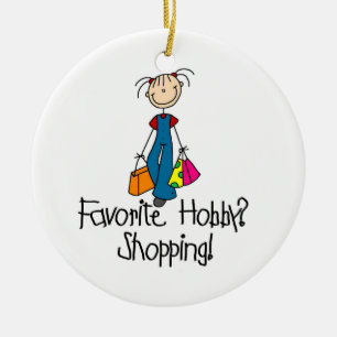 Shopping Favorite Hobby Keramik Ornament