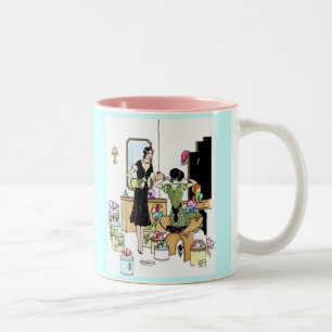 Shopping für Hüte Zweifarbige Tasse