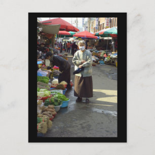 Shopping in Waegwan, Southkorea (2006) Postkarte