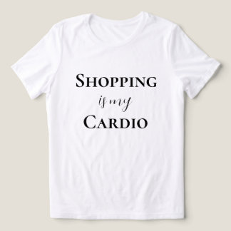 Shopping ist mein Cardio Tri-Blend Shirt