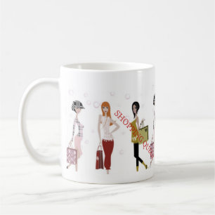 SHOPPING KÖNIGIN KOLLEKTION KAFFEETASSE