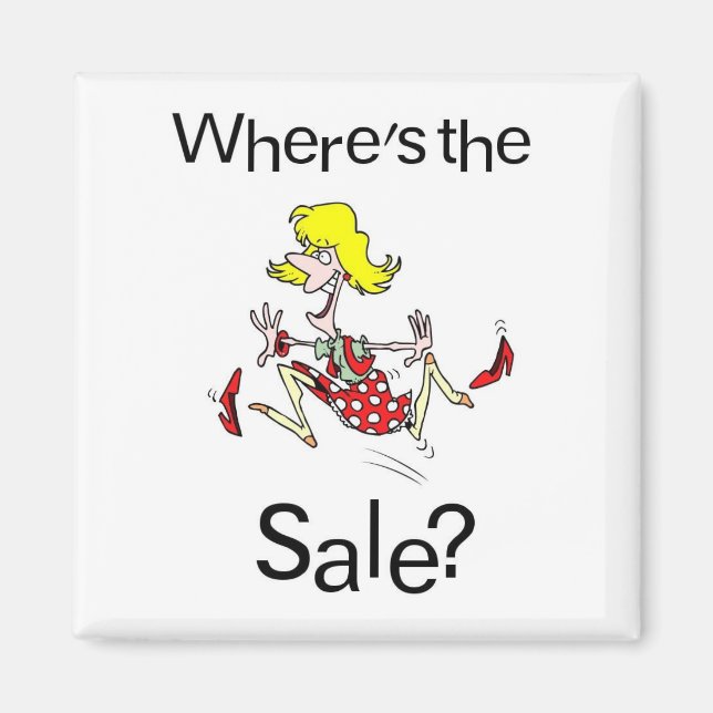 Shopping-Magnet Magnet (Vorne)