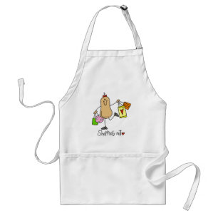 Shopping Nut T-Shirts und Geschenke Schürze