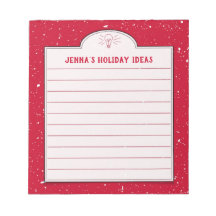 Shopping oder Ideennotiz für Ihren Urlaub in Rot u