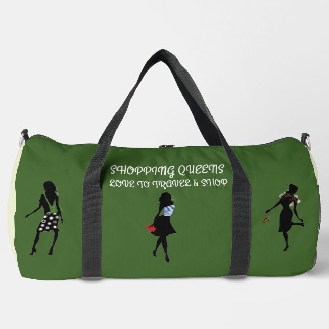 Shopping Queen Collection-Damen Groß Duffle Bag (Vorderseite)