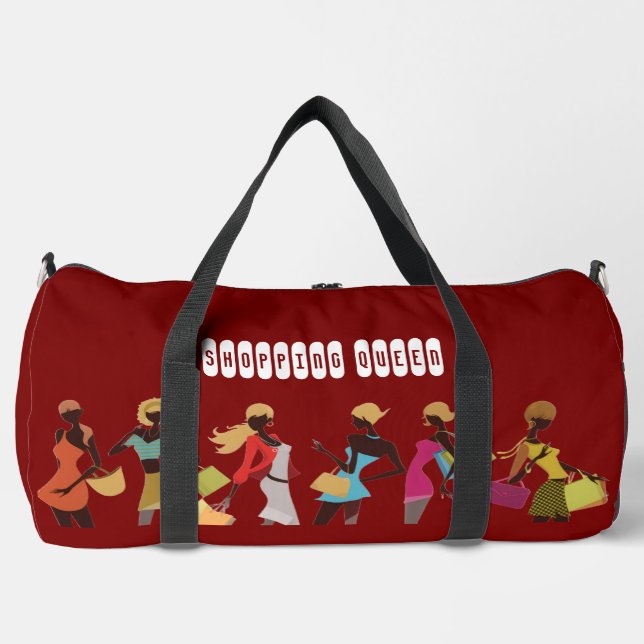 Shopping Queen Collection-Damen Groß Duffle Bag (Vorderseite)