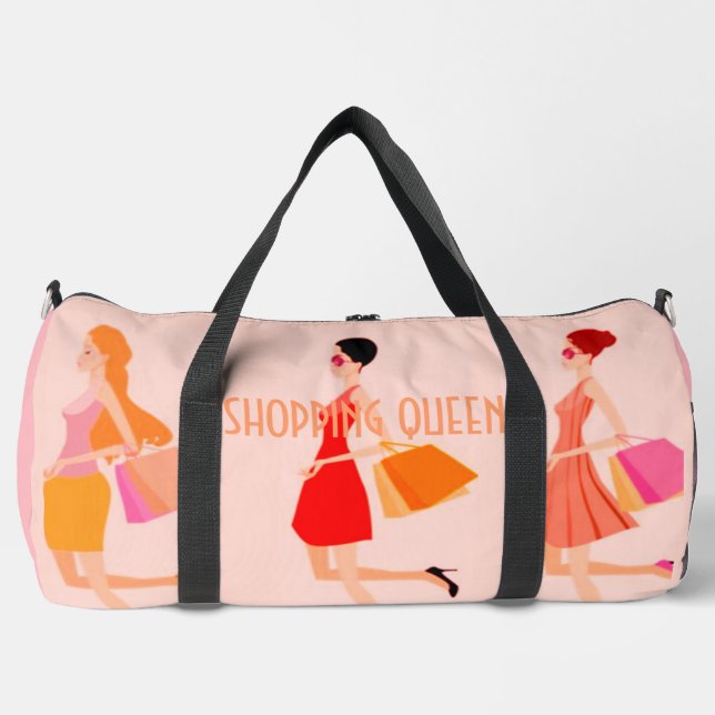 Shopping Queen Collection:Damen Groß Duffle Bag (Vorderseite)