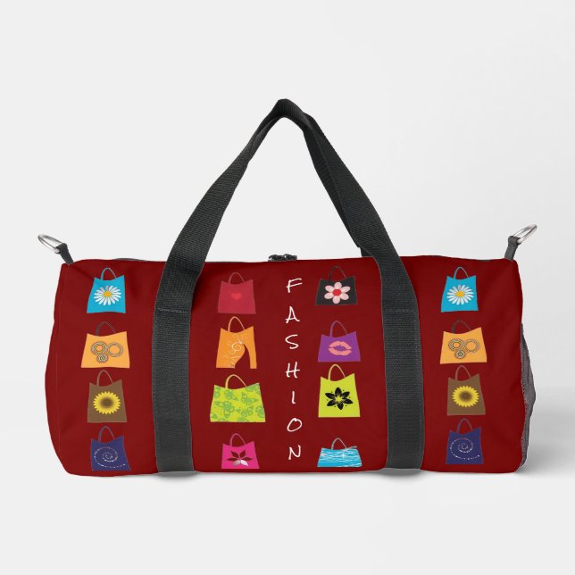 Shopping Queen Collection-Damen Klein Duffle Bag (Vorderseite)