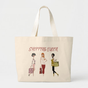 SHOPPING QUEEN COLLECTION JUMBO STOFFBEUTEL