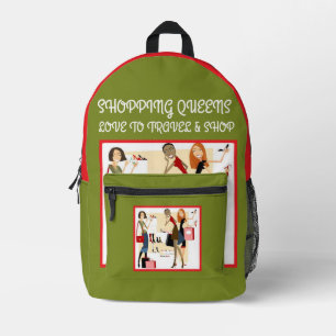 Shopping Queen Kollektion - Damen Bedruckter Rucksack