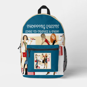 Shopping Queen Kollektion - Damen Bedruckter Rucksack
