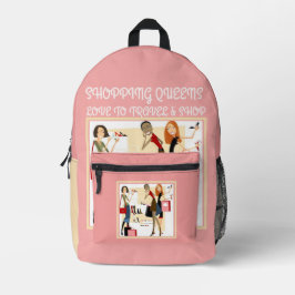 Shopping Queen Kollektion - Damen  Bedruckter Rucksack