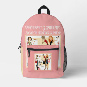 Shopping Queen Kollektion - Damen Bedruckter Rucksack
