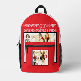 Shopping Queen Kollektion - Damen Bedruckter Rucksack