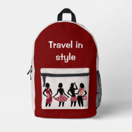 Shopping Queen Kollektion - Damen Bedruckter Rucksack