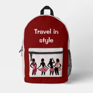 Shopping Queen Kollektion - Damen Bedruckter Rucksack