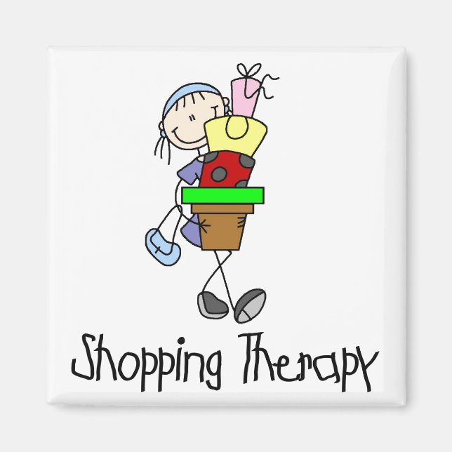 Shopping Therapy Magnet (Vorne)