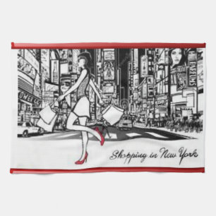 Shoppinghandtuch Geschirrtuch