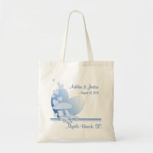 Shore Liebe Beach Umbrella Blue Tragetasche