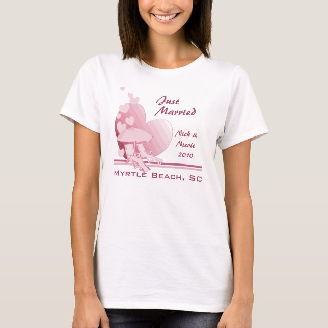 Shore Liebe / Dusty Rose T-Shirt (Vorderseite)