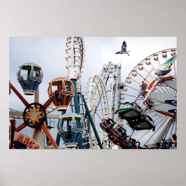 Shore Pier Print Poster (Vorne)