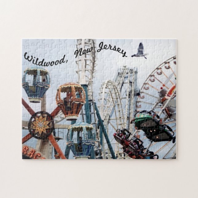 Shore Pier Wildwood Puzzle (Horizontal)