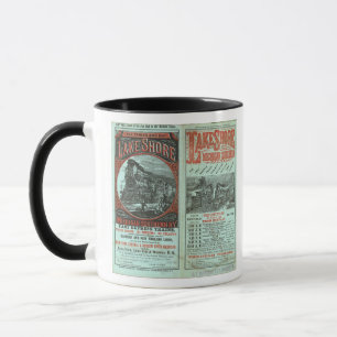 Shore-See und Michigan-So-Bahn Tasse
