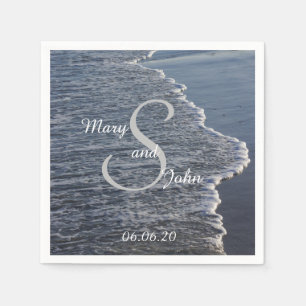 Shoreline Beauty Wedding Serviette