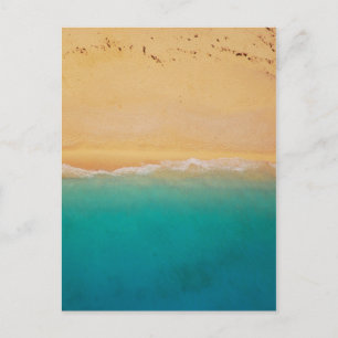 Shoreline von oben postkarte