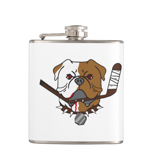 SHORESY Sudbury Bulldogs Flachmann (Vorderseite)