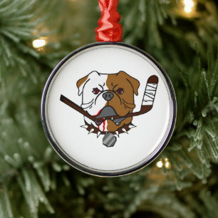 SHORESY Sudbury Bulldogs Ornament Aus Metall