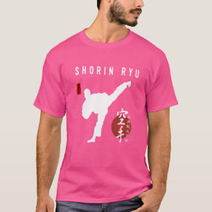Shorin Ryu Karate Instructor Japanisches Kanji Cal T-Shirt