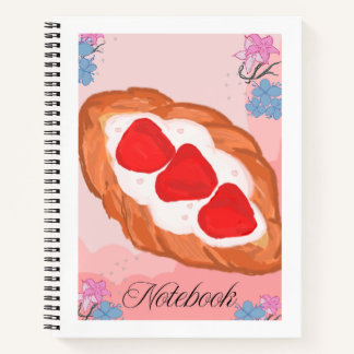 Shortcake-Croissant-Notizbücher Notizbuch