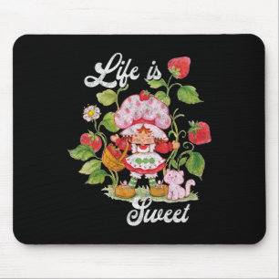 Shortcake Leben ist süß Vintage-Beeren-Garten Mousepad